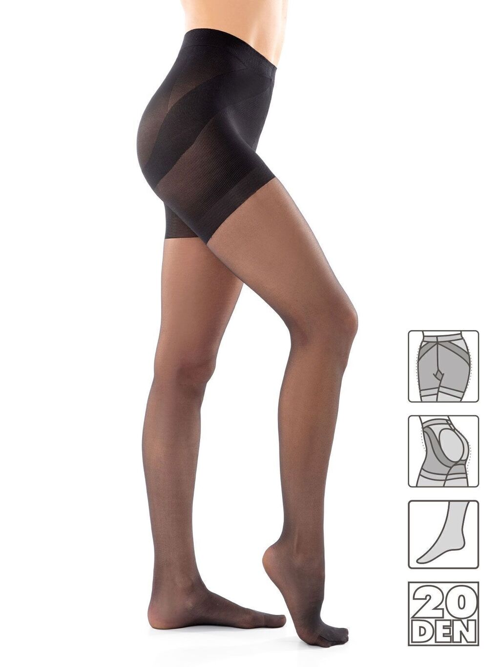 Media panty lycra model up